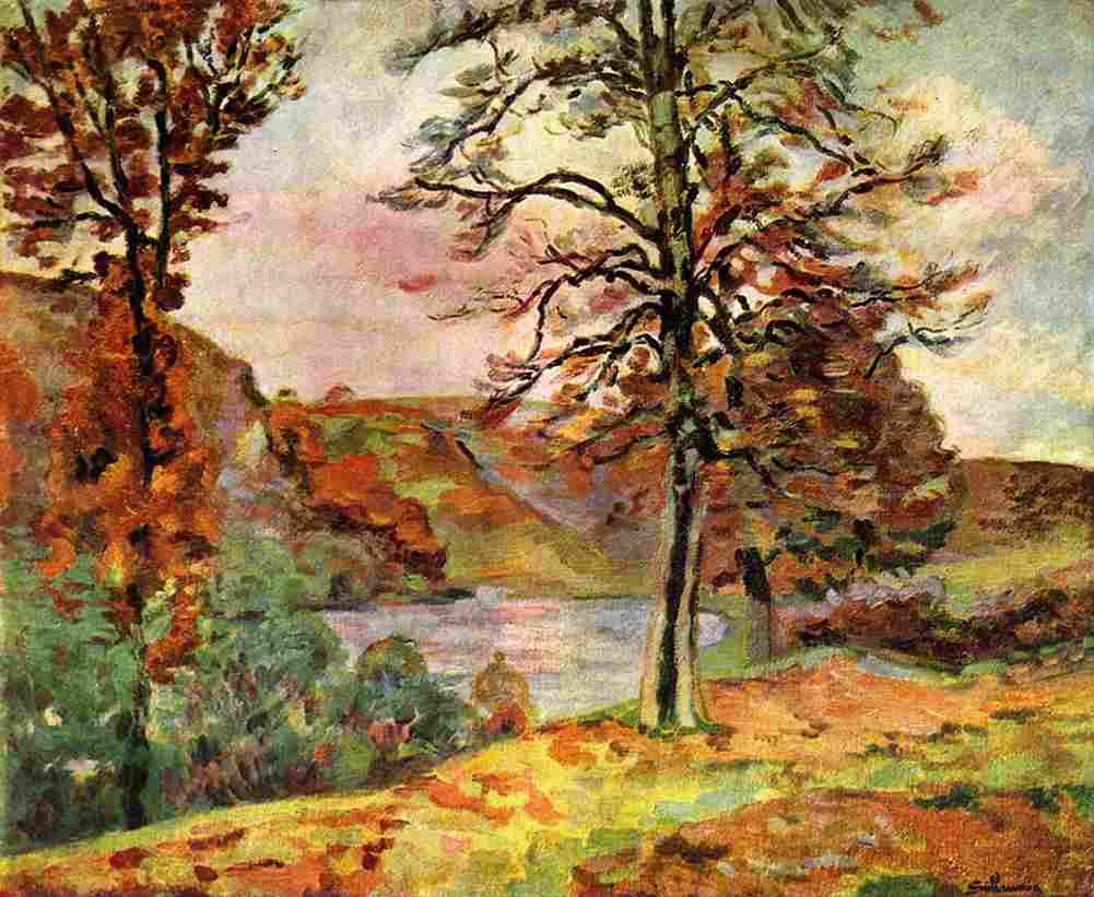 guill Landscape Art A4 Photo Print