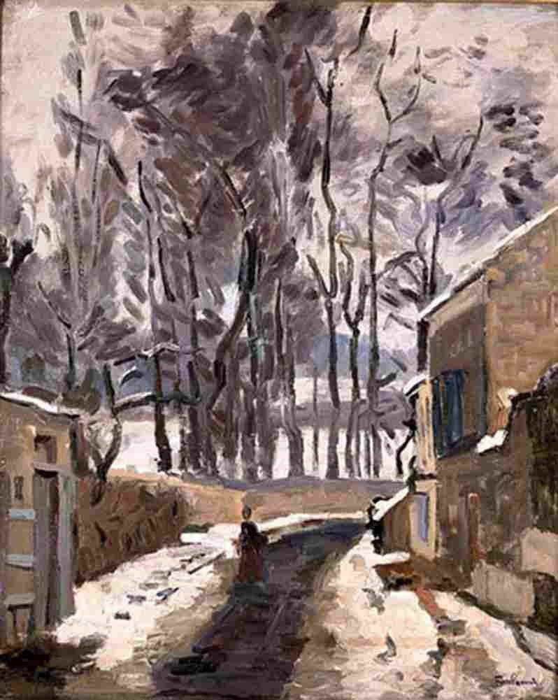 guill Louveciennes Landscape Art A4 Photo Print