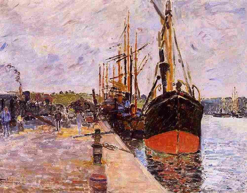 guill Port View Art A4 Photo Print
