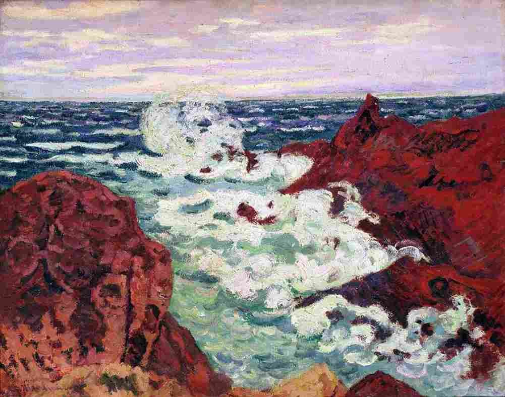 guill Storm at Agay Art A4 Photo Print