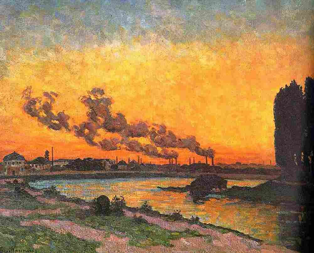 guill Sunset at Ivry Art A4 Photo Print
