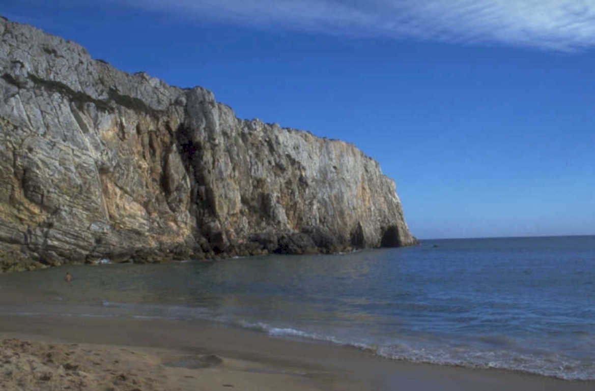 guincho beach coast 1980s 1990s A4 Photo Print