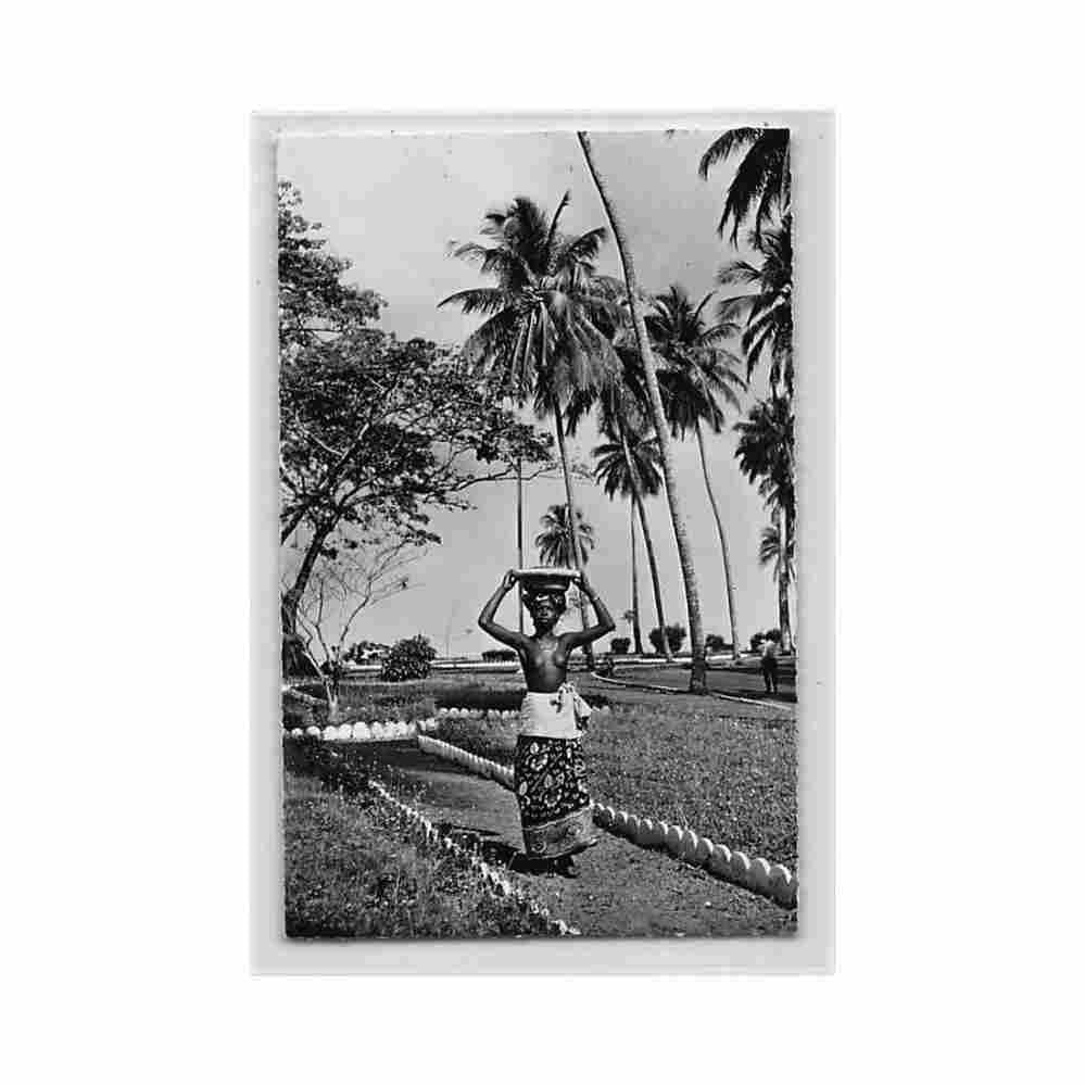 guinea conakry soussou girl cogex 2157 Vintage A4 Photo Print