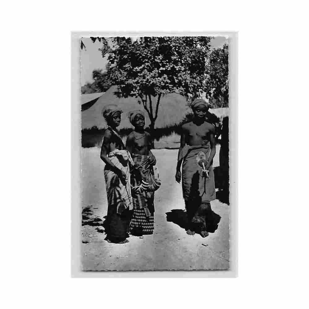 guinea conakry soussous girls cogex 2031 Vintage A4 Photo Print