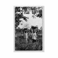 guinee conakry femmes a travers les champs ed quartier latin 2110 Vintage A4 Photo Print