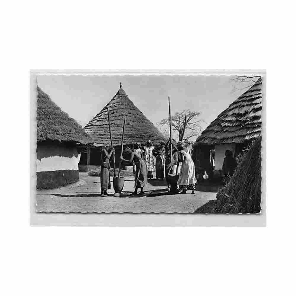 guinee conakry le pilage du mil ed cogex 2712 Vintage A4 Photo Print
