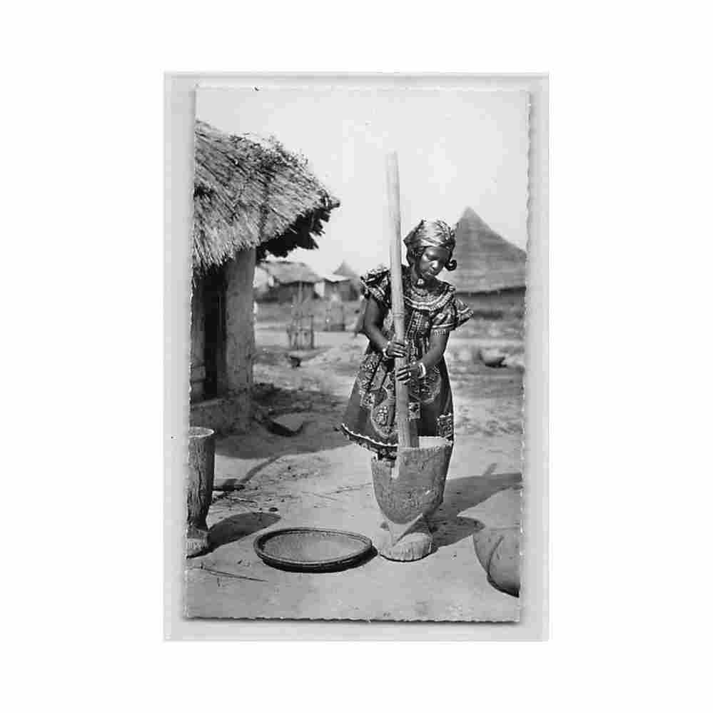 guinee conakry pileuse de mil ed cogex 2732 Vintage A4 Photo Print