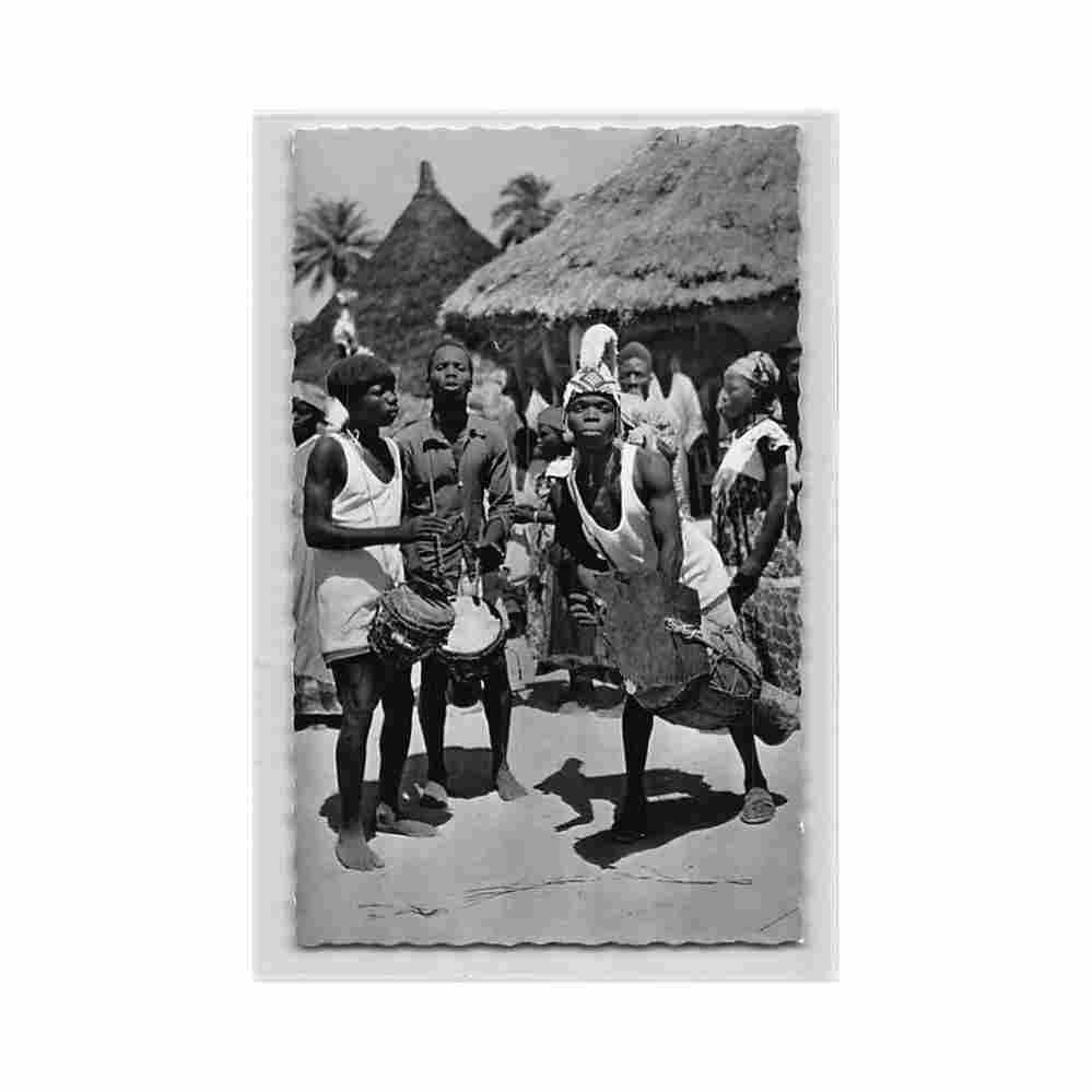 guinee conakry tam tam ed cogex 2700 Vintage A4 Photo Print