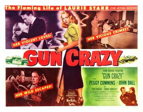 gun crazy  02 film star poster A4 Photo Print