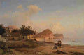 gurlitt ieranto bay with fishermen Art A4 Photo Print