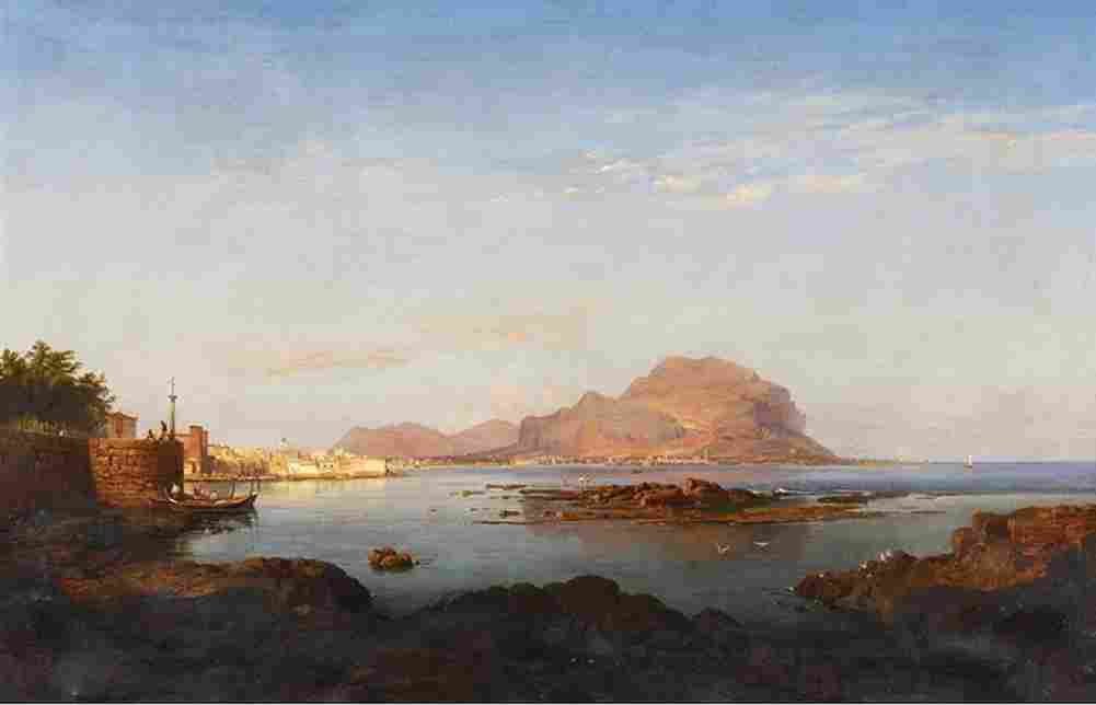 gurlitt monte pellegrino Art A4 Photo Print
