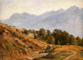 gurlitt mountain landscape around dorf tirol Art A4 Photo Print