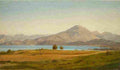 gurlitt mountain landscape with lake Art A4 Photo Print