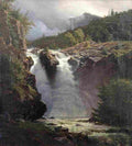gurlitt norwegian waterfall Art A4 Photo Print