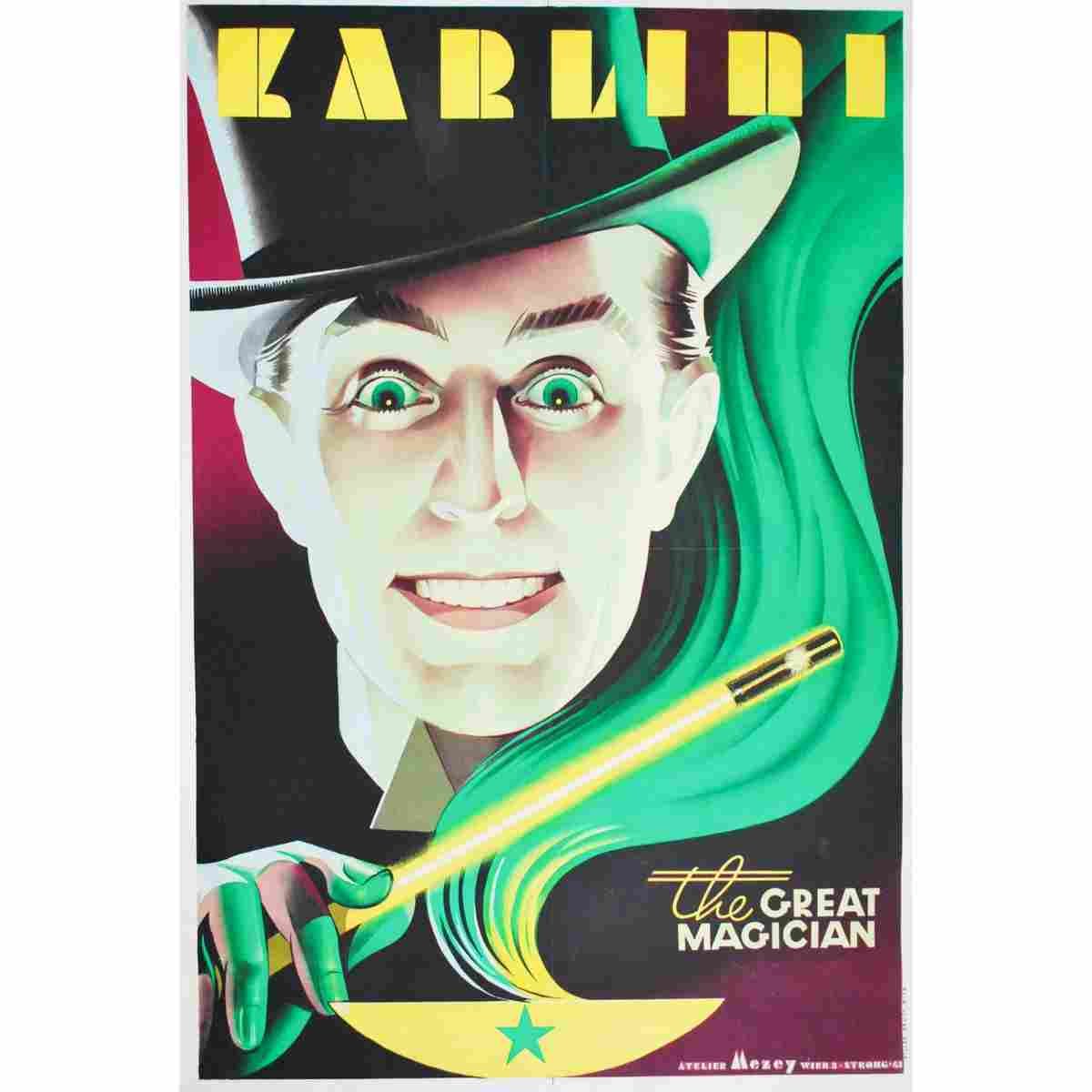 gustav mezey karlini vers 1935 2 Advert A4 Photo Print