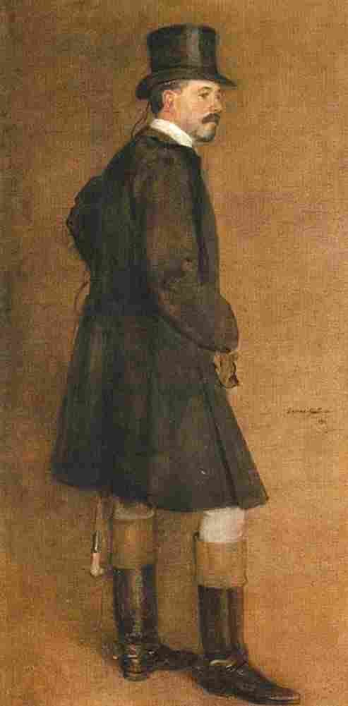 guthrie Edward Martin Dressed for Hunting Art A4 Photo Print