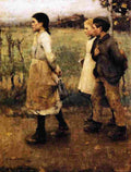 guthrie Schoolmates Art A4 Photo Print