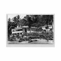 guyane bourda restaurant beaurivage ed inconnu Vintage A4 Photo Print