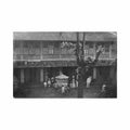 guyane cayenne la cour de l ecole des soeurs de saint joseph de cluny carte Vintage A4 Photo Print