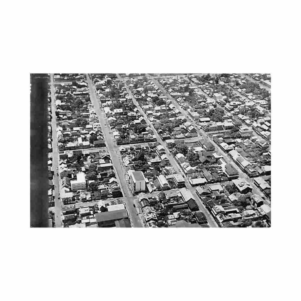 guyane cayenne vue aerienne ed libr universelle 30 Vintage A4 Photo Print