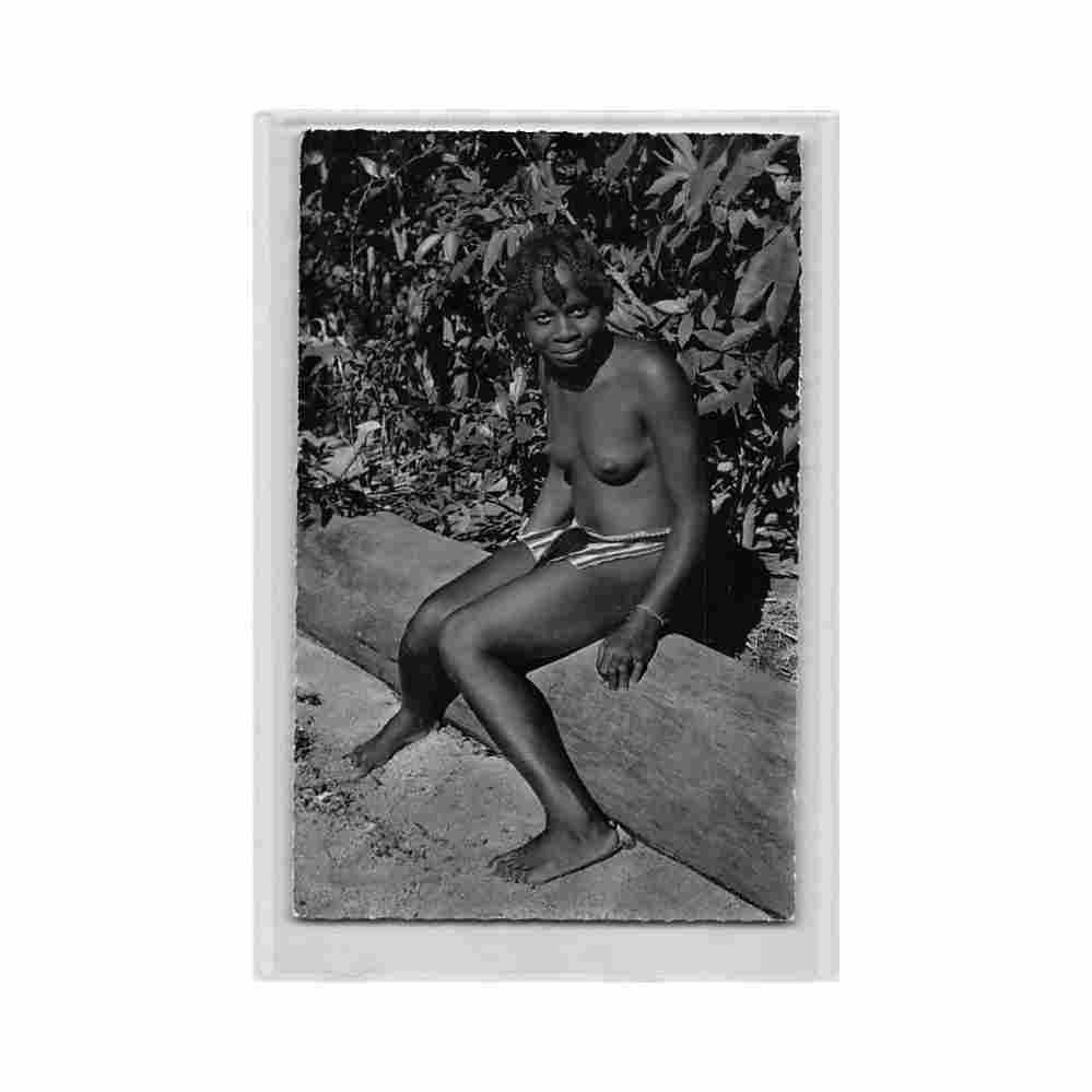 guyane femme bushinenge ed edorifik nb 027 Vintage A4 Photo Print