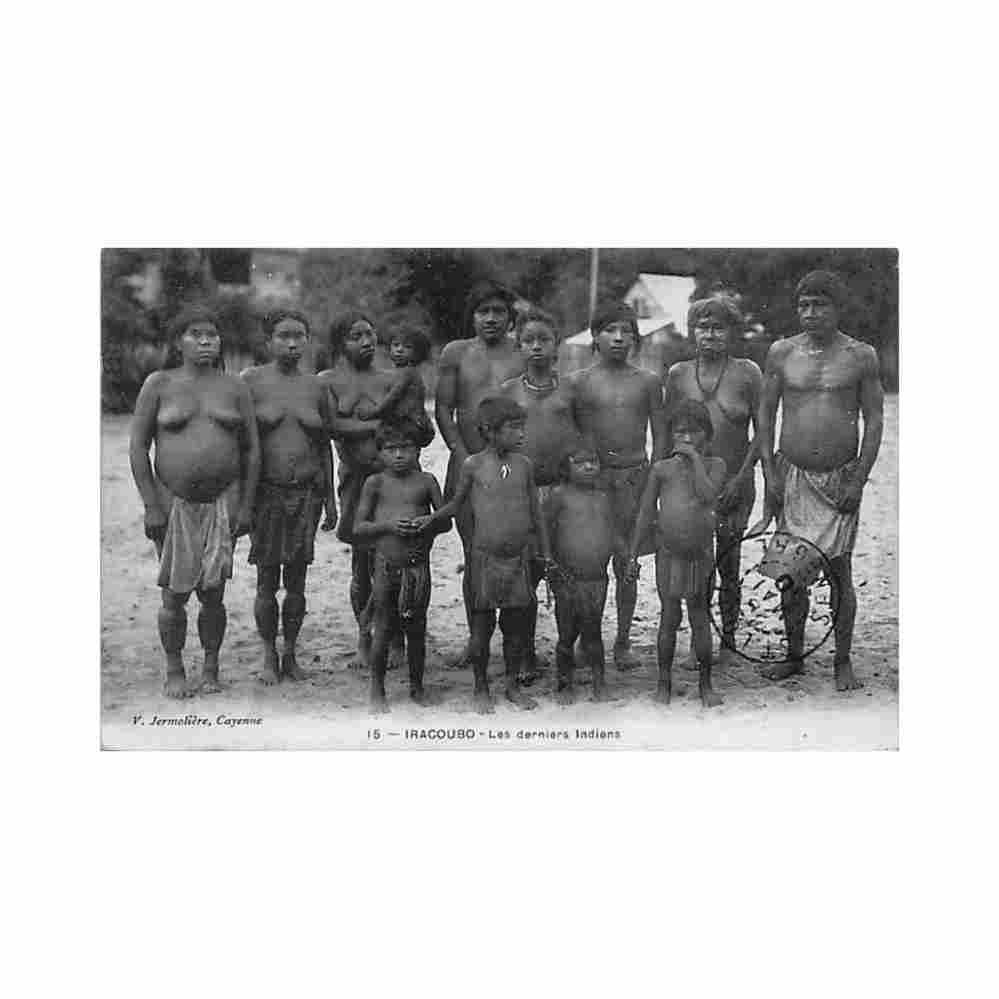 guyane iracoubo les derniers indiens ed v jermoliere 15 Vintage A4 Photo Print