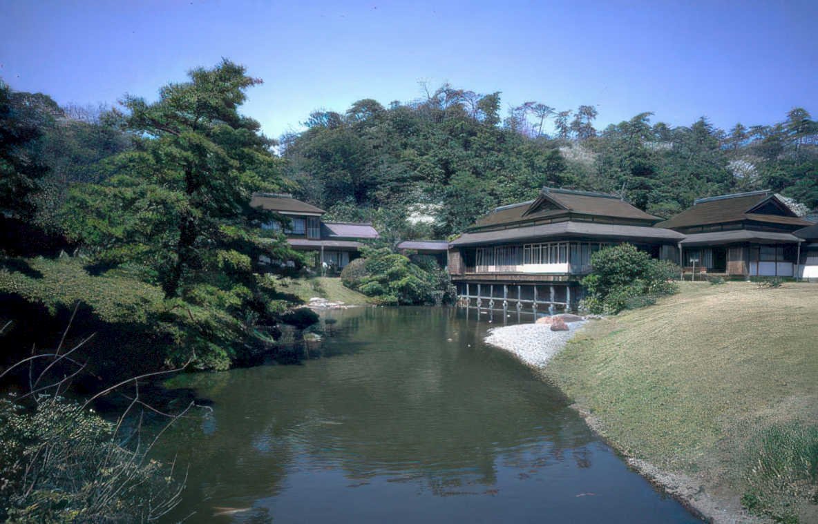 hakone garden koi Vintage A4 Photo Print