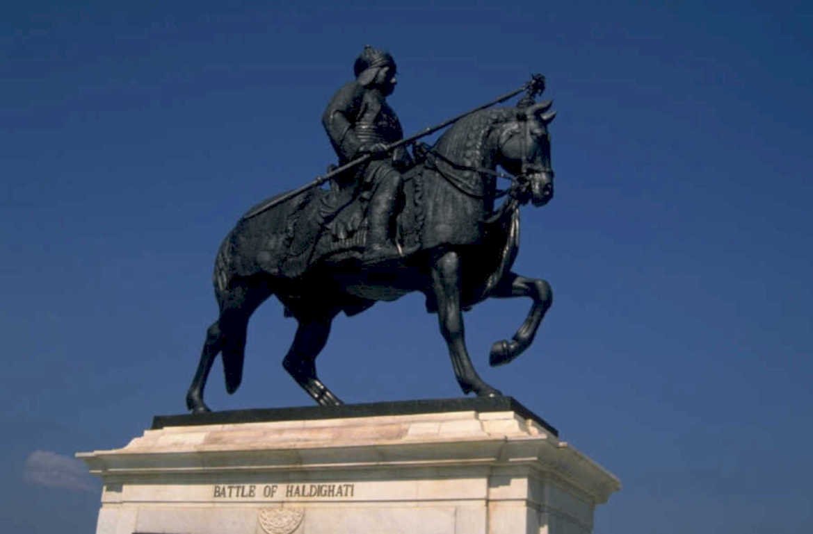 haldighati bronze statue 1980s 1990s A4 Photo Print
