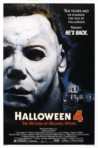 halloween 4  01 film star poster A4 Photo Print