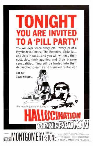 hallucination generation  01 film star poster A4 Photo Print