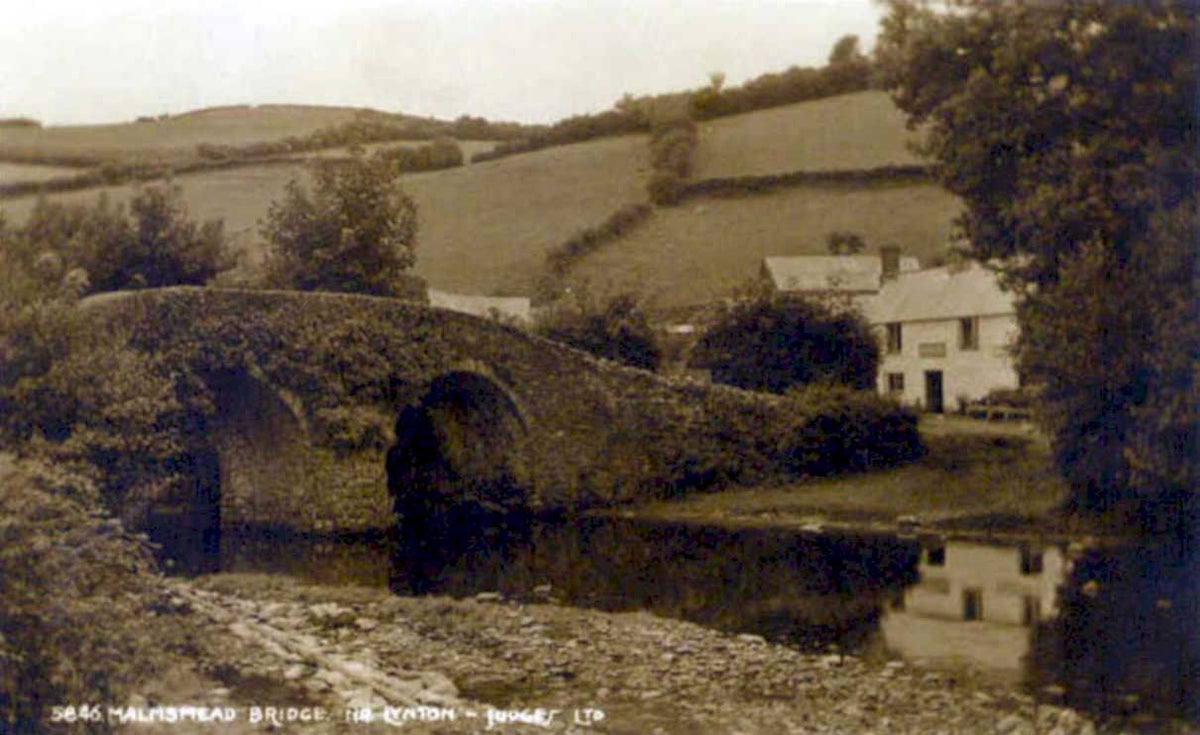 halmshead bridge laxtonVintage 1880s 1900s A4 Photo Print