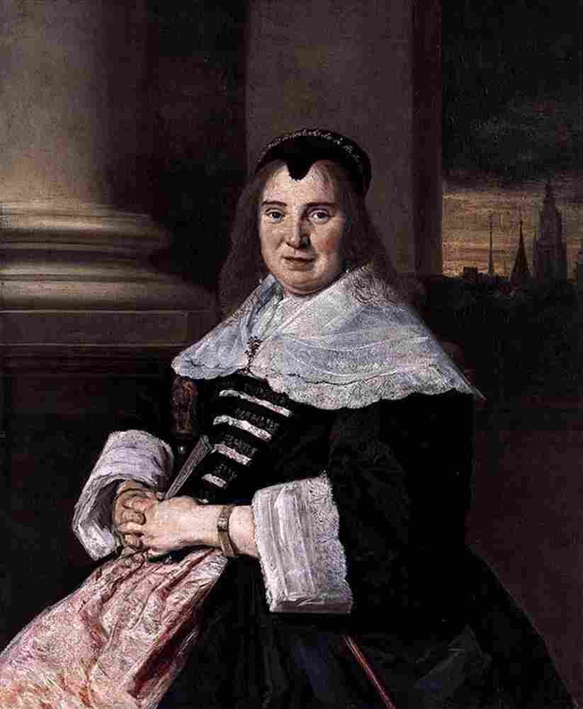 hals A Woman Art A4 Photo Print