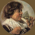 hals Drinking Boy Art A4 Photo Print