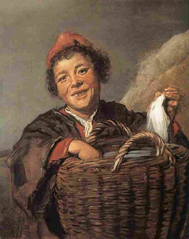 hals Fisher Boy Art A4 Photo Print