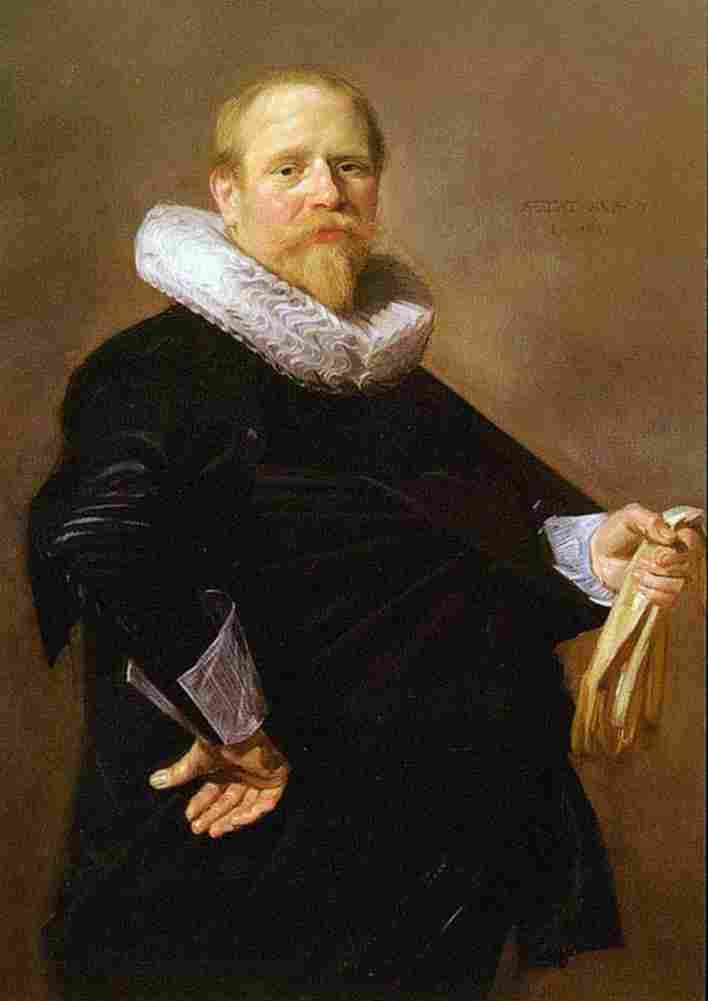 hals Portrait of A Man Art A4 Photo Print