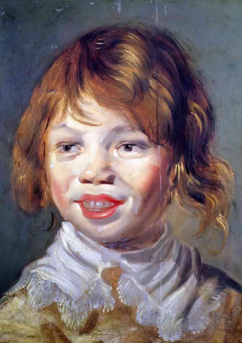 hals a Laughing boy 2 A4 Photo Print
