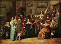 hals dirck a merry company Art A4 Photo Print
