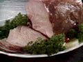 ham dinner slice1980s 1990s A4 Photo Print