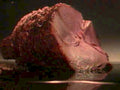 ham glazed slice1980s 1990s A4 Photo Print