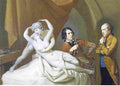 hamilton Canova and Trseham studing cupid and psyche Art A4 Photo Print