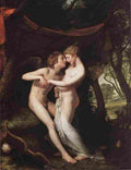 hamilton Hugh Cupid and Psyche Art A4 Photo Print