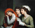 hamilton Lady hamilton as the three muses Art A4 Photo Print