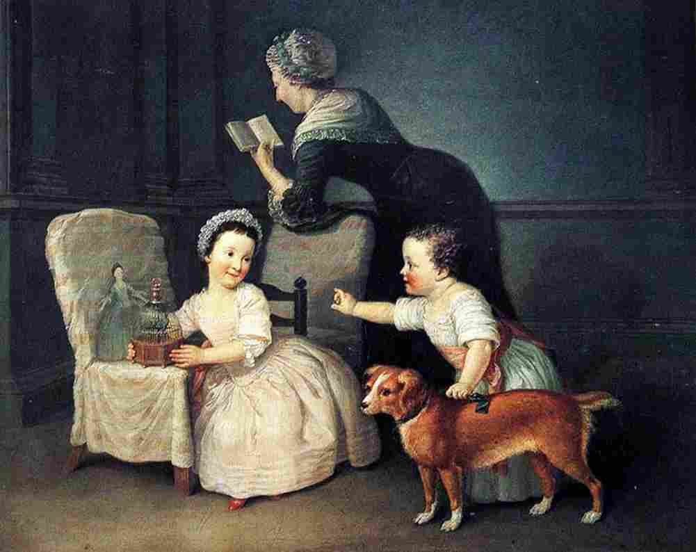 hamilton The grey children Art A4 Photo Print