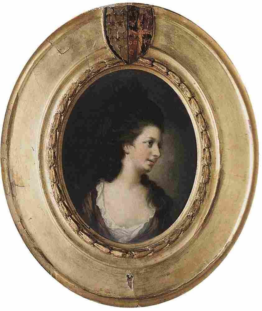 hamilton za The Honorable Mrs John Beresford Art A4 Photo Print