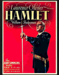 hamlet laurence olivier movie poster Advert A4 Photo Print