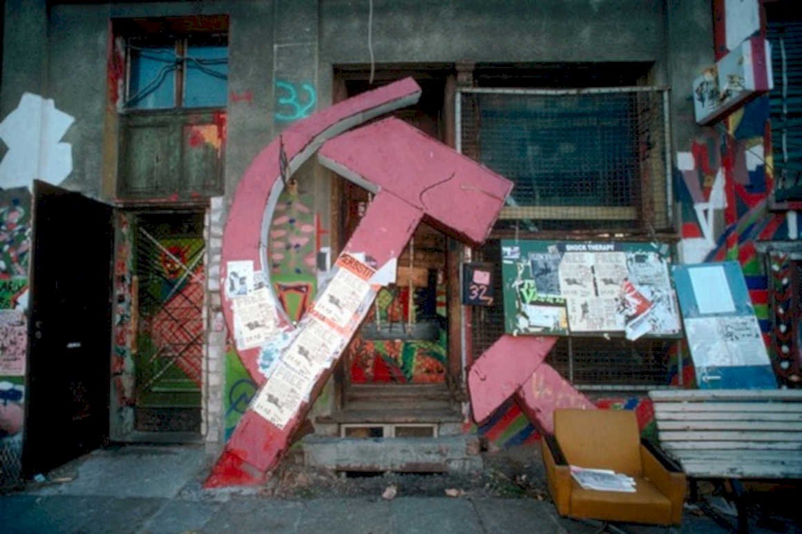 hammer sickle berlin1980s 1990s A4 Photo Print