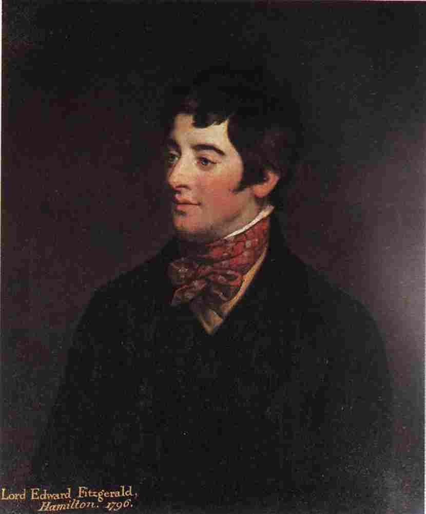 hammilton Lord Edward Fitzgerald Art A4 Photo Print