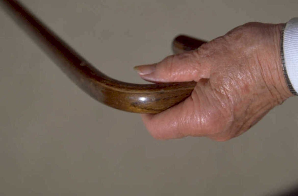 hand cane walking 1980s 1990s A4 Photo Print