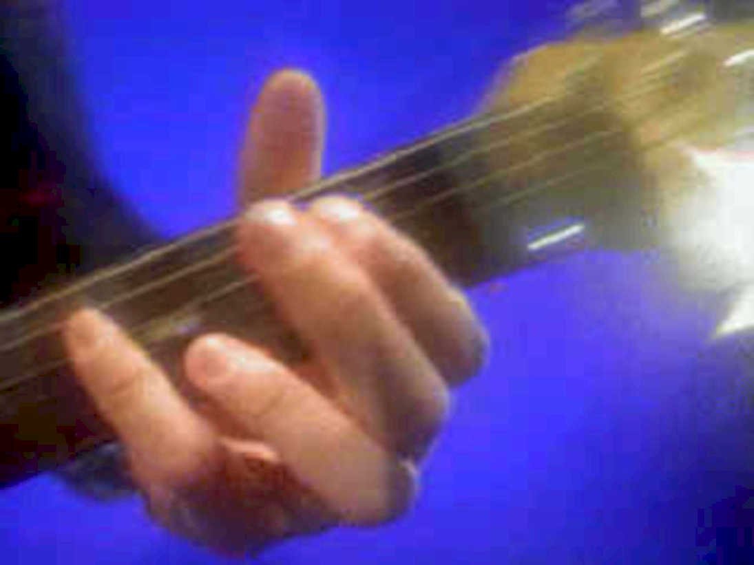 hand guitar chord1980s 1990s A4 Photo Print