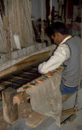 handloom weaving textile 1980s 1990s A4 Photo Print